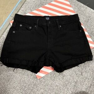 GAP Women's Black Denim Shorts